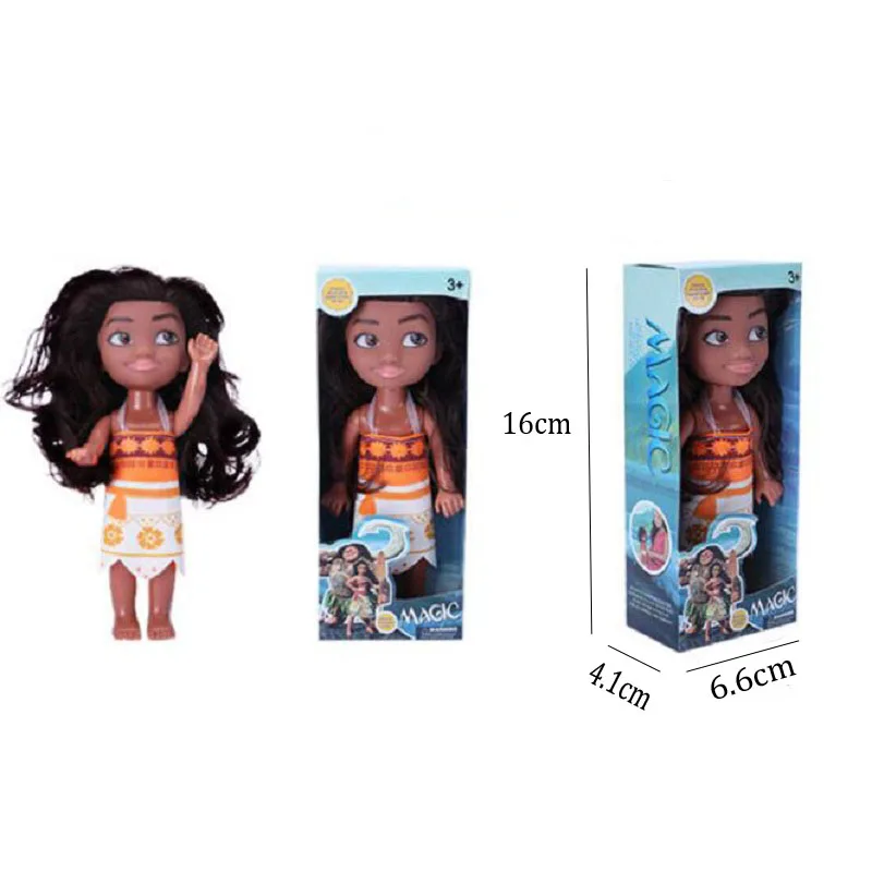 1 шт. мультфильм принцесса Moana ПВХ фигурка аниме Моана дисплей коллекция Jouet Дети