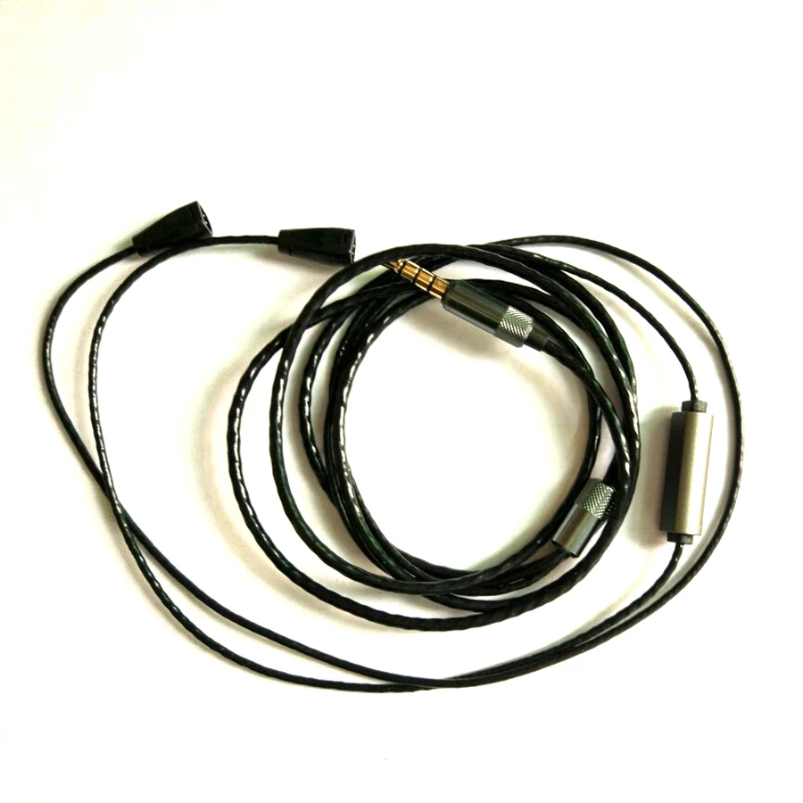 MMCX кабели для Shure SE535 SE215 SE846 Sennheiser ie8 ie80 Twist наушники кабель HiFi наушники провода для iphone xiaomi samsung