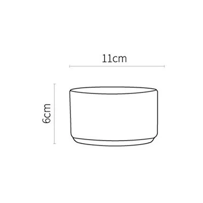 jar no lid Скандинавские складные банки для хранения ясных фруктов десерт салатник простой термостойкий стеклянный контейнер с крышкой - Цвет: jar no lid