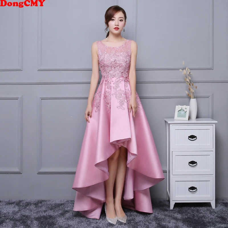DongCMY торжественные асимметричные платья для выпускного вечера Vestido кружевные