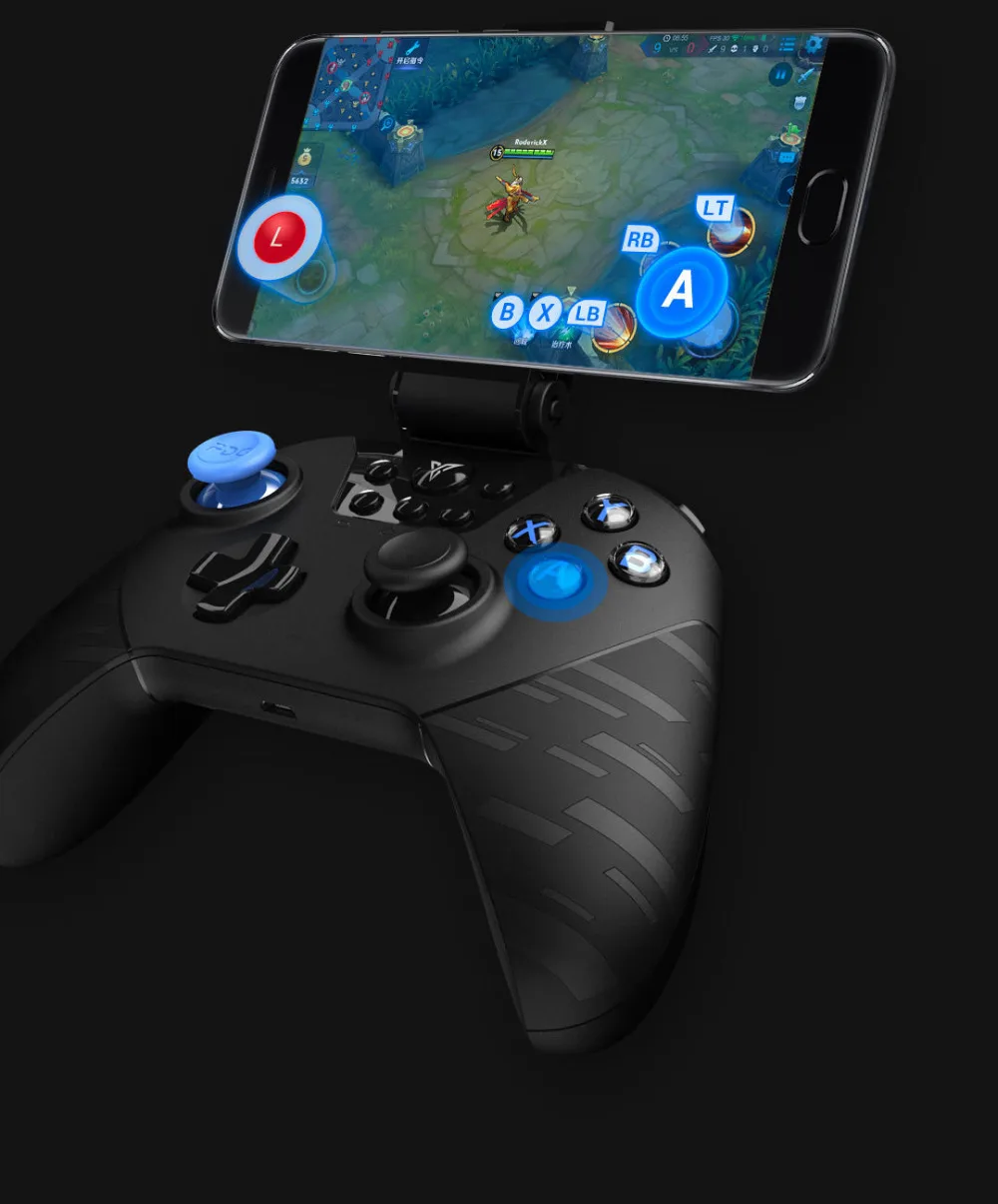 Геймпад Youpin Flydigi X8 Pro для смартфона игровой джойстик Черный воин с поддержкой