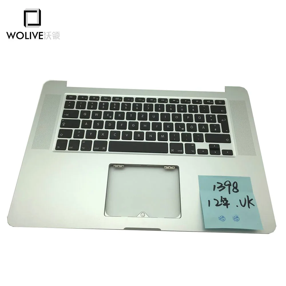 Новый чехол Topcase Для Macbook Pro Retina 15 4 ''A1398 2012 с английской клавиатурой без