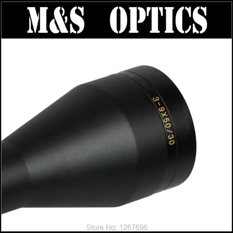Optical Sight 3-9X50 IR Iluminator Airsoft Air Guns Optics Rifle Scopes Hunting Riflescopes For Rifles | Спорт и развлечения
