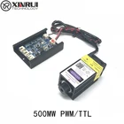 Сине-фиолетовый лазерный модуль фокусировки 12 В 500 МВт нм трубчатый диод