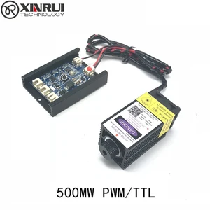 Сине-фиолетовый лазерный модуль фокусировки 12 В 500 МВт нм трубчатый диод