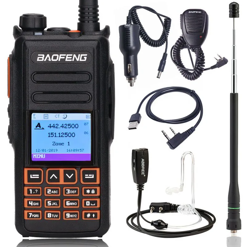 as pic show 4 Baofeng DM-X gps Запись уровня 1 и 2 уровня II Dual Time slot DMR цифровая/аналоговая рация портативное радио обновление DM-1702 - Цвет: as pic show 4
