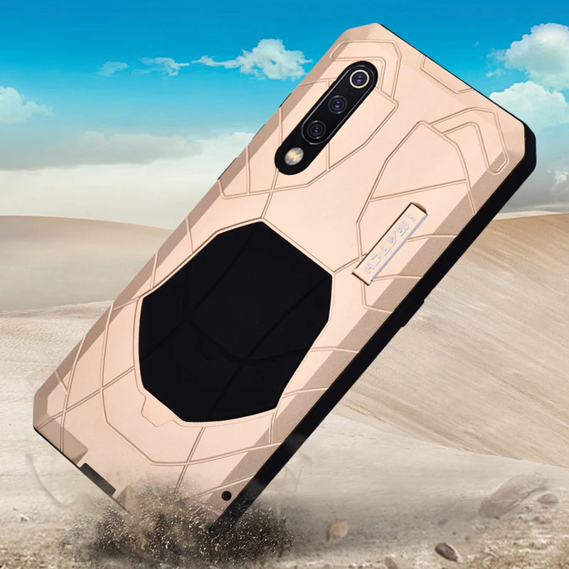 Повседневный водонепроницаемый чехол для Xiaomi mi 9, роскошный противоударный алюминиевый металлический и силиконовый чехол на заднюю панель для Xiaomi mi 9 mi 9, чехол для телефона