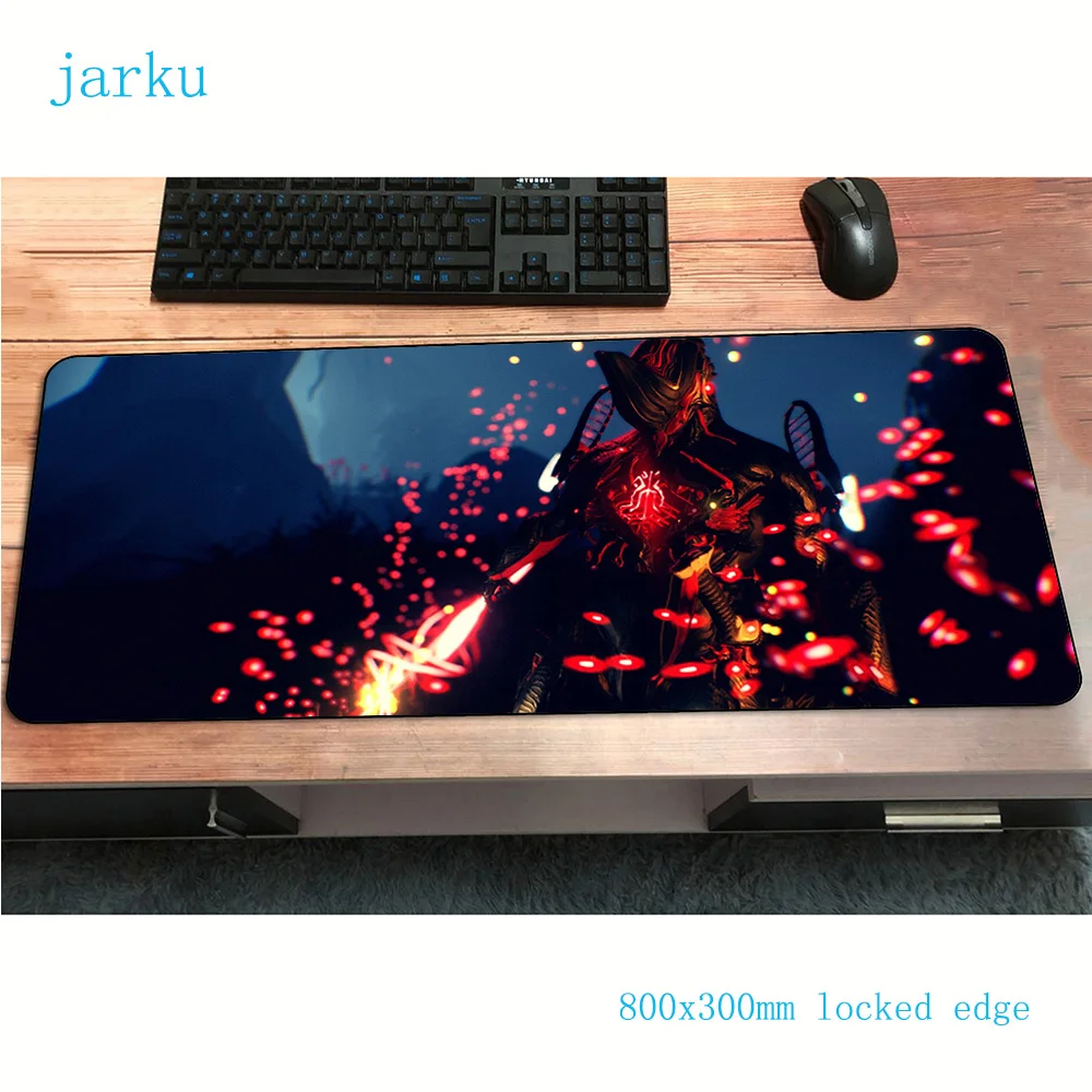 Коврик для мыши warframe gamer anime 800x300x2 мм коврик notbook игровой Новое поступление PC