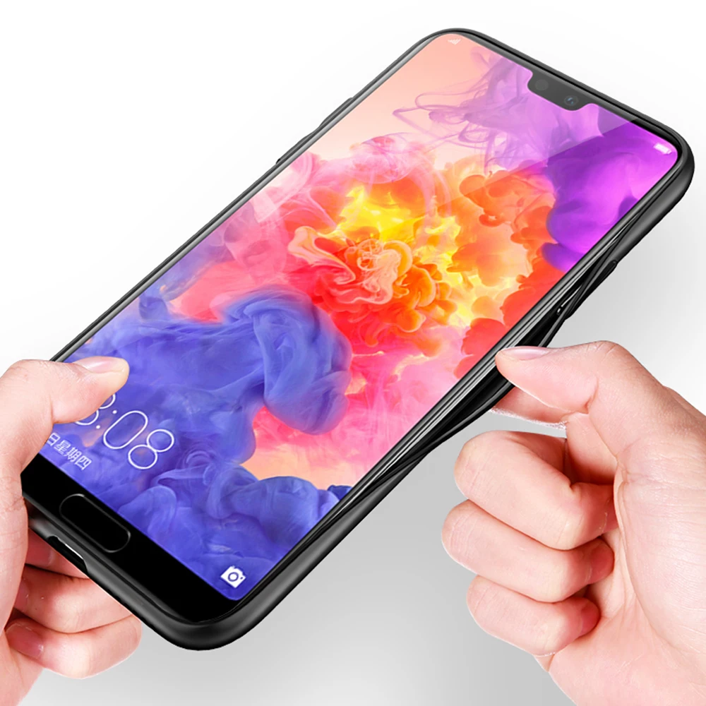 Роскошный градиентный чехол из закаленного стекла для телефона 9 H Xiaomi Mi A1 8 Lite Redmi