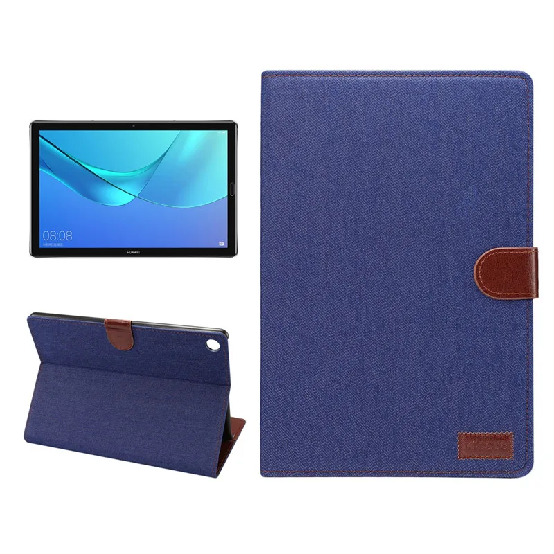 Умный чехол для Huawei MediaPad M5 10 8 Pro подставка + ручка планшета из искусственной кожи с