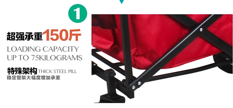 Новинка 2016 портативная складная тележка для покупок тележки с нажимным стержнем