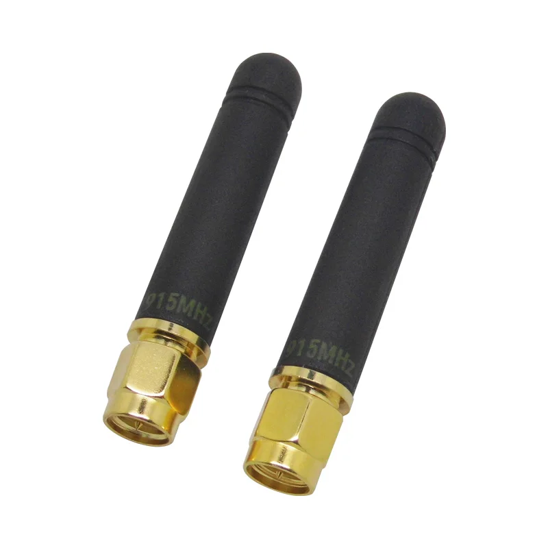 100 unids/lote de antenas de goma rectas, SW915-ZT48 de antena RF inal&aacute;mbrica, peque&ntilde;a/mediana, 48mm, 915 MHz-4