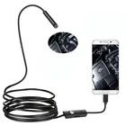 Камера-Эндоскоп для осмотра, 5,5 мм, 1-2 м, с мягким кабелем, светодиодсветильник ка, водонепроницаемая, для Android, ремонта автомобилей, ПК, USB, мини-камера