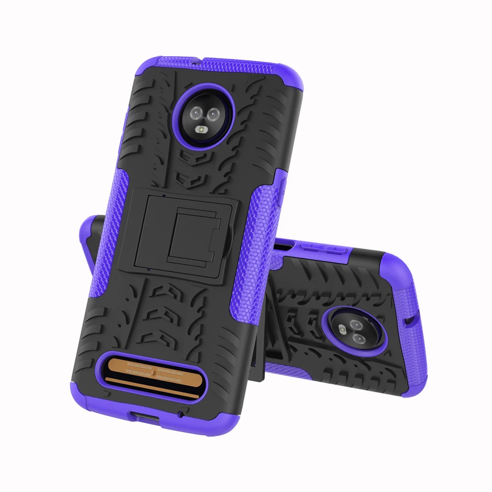 Чехол для Motorola Moto Z3 Play пластиковый силиконовый чехол из ТПУ телефона Z 3 Armor 2 в 1