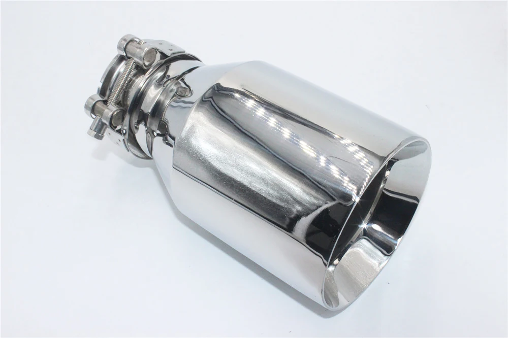 Универсальный автомобильный глушитель выхлопной трубы наконечник из