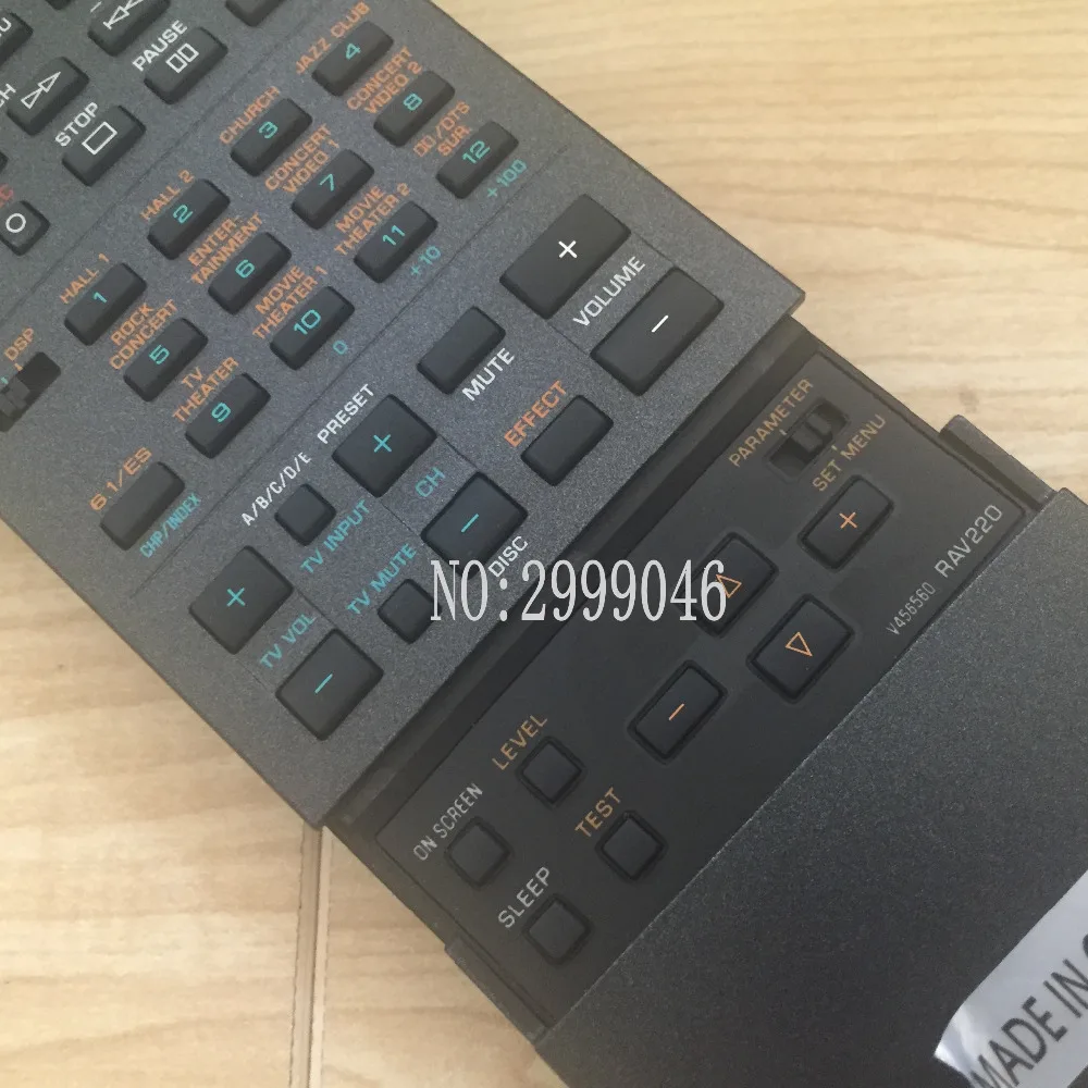 Совершенно пульт дистанционного управления Замена RAV220 V456560 для YAMAHA DSP-AX1 RX-V1 усилитель мощности пульт дистанционного управления