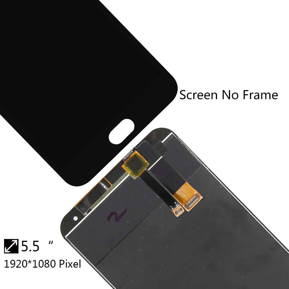 Srjtek для MEIZU M2 Note ЖК-дисплей панель сенсорный экран дигитайзер сенсор стекло