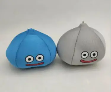 Dragon Quest улыбка Ангел Slime King слизь плюшевые куклы новинка - Цвет: blue and gray