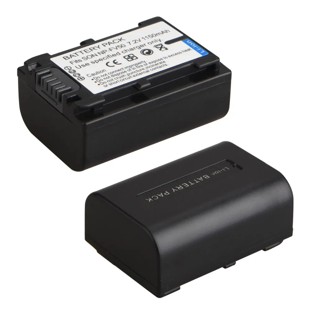 1 шт. 1150 мАч NP FV50 аккумуляторная батарея для камеры Sony HDR SR68 DCR SX85 SR20E SR21E CX190| |