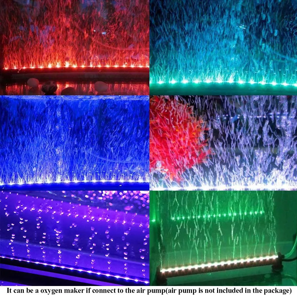 Американская австралийская британская вилка 51 см SMD 5050 RGB водонепроницаемый