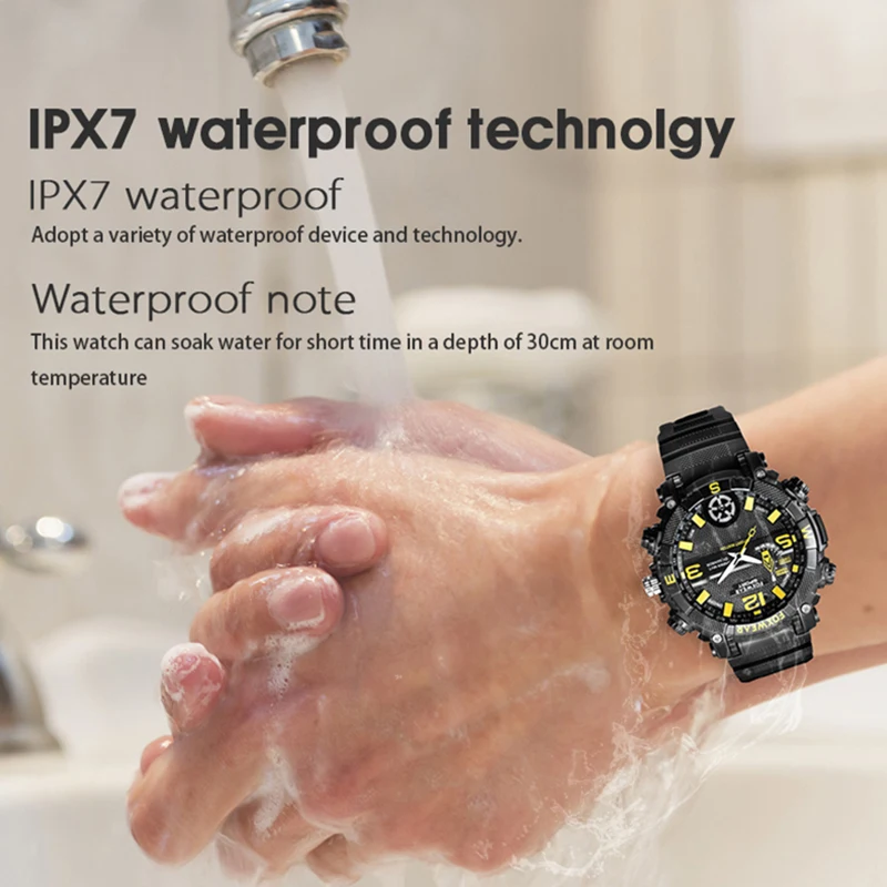 Смарт-часы с Wi-Fi и камерой 720P спортивные водонепроницаемые часы IPX7 мужские