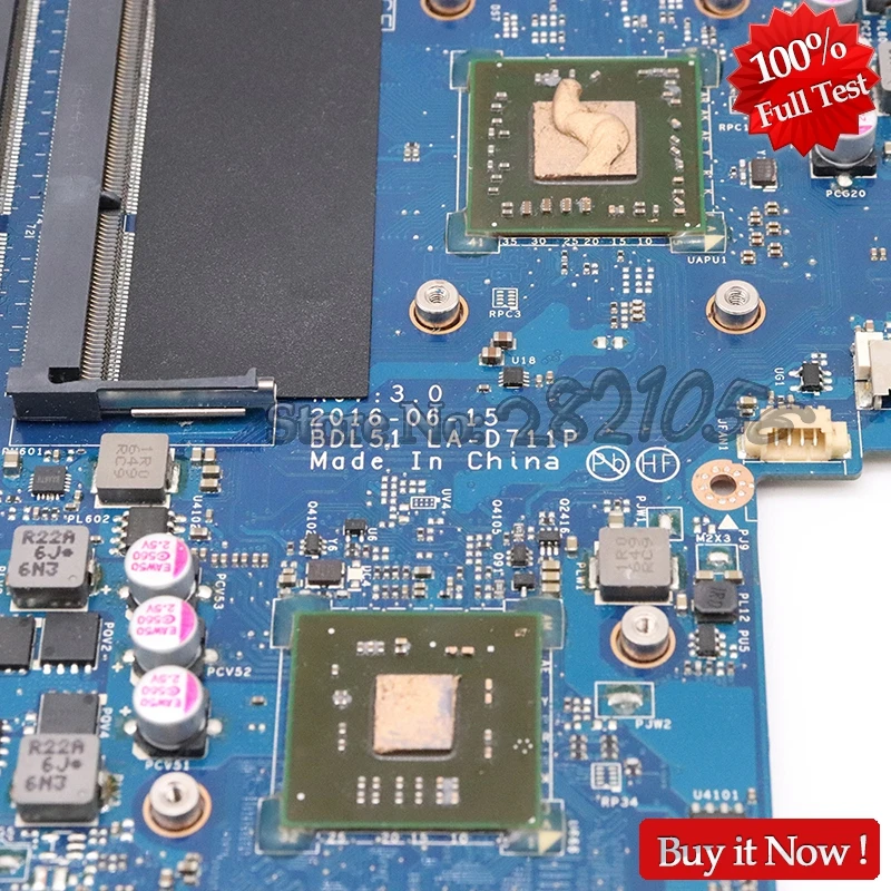 NOKOTION BDL51 LA-D711P для hp 15-BA 15-BA021CY 255 G5 Материнская плата ноутбука DDR3 854967-601 854967-001 854964-601 854964-001 аккумулятор большой емкости