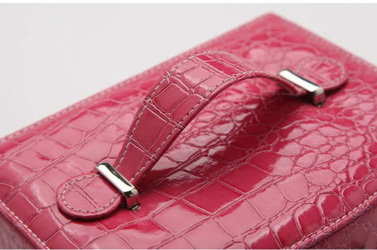 Многофункциональный кожаный чехол для путешествий часов/ювелирных изделий