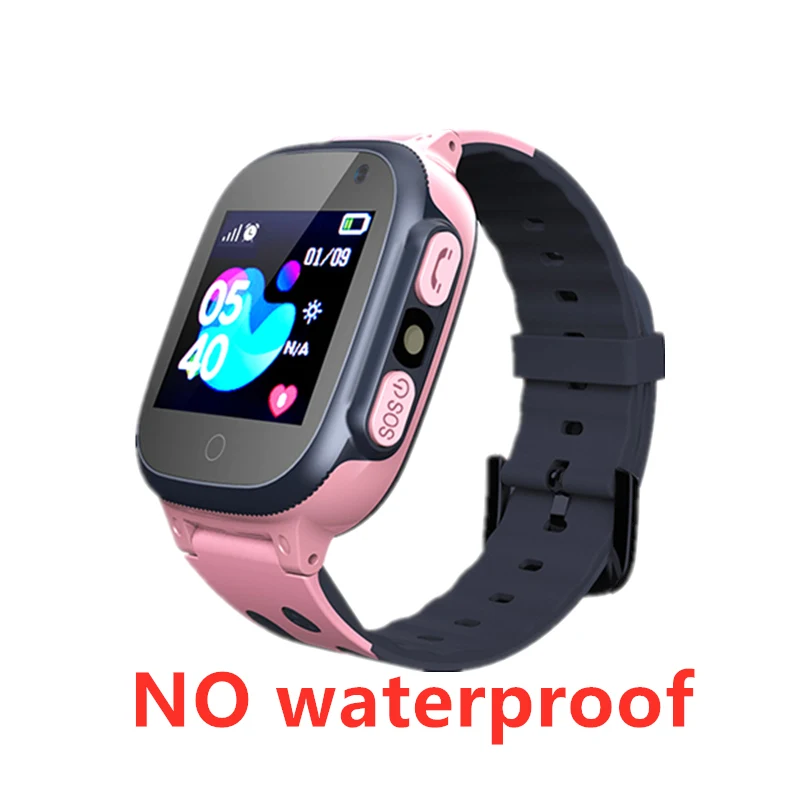 NO waterproof pink Новые детские часы-трекер LBS Многофункциональные цифровые наручные часы с камерой водонепроницаемые IOS Android подарок для детей Q15 1 шт - Цвет: NO waterproof pink