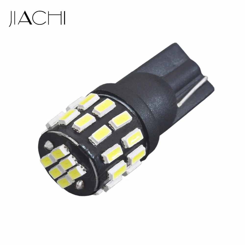 JIACHI 10PCS Auto LED Car Light T10 W5W 194 168 2825 Replacement Bulb Interior Dome Map Reading Trunk Side Bulbs Lamp 12-24V | Автомобили