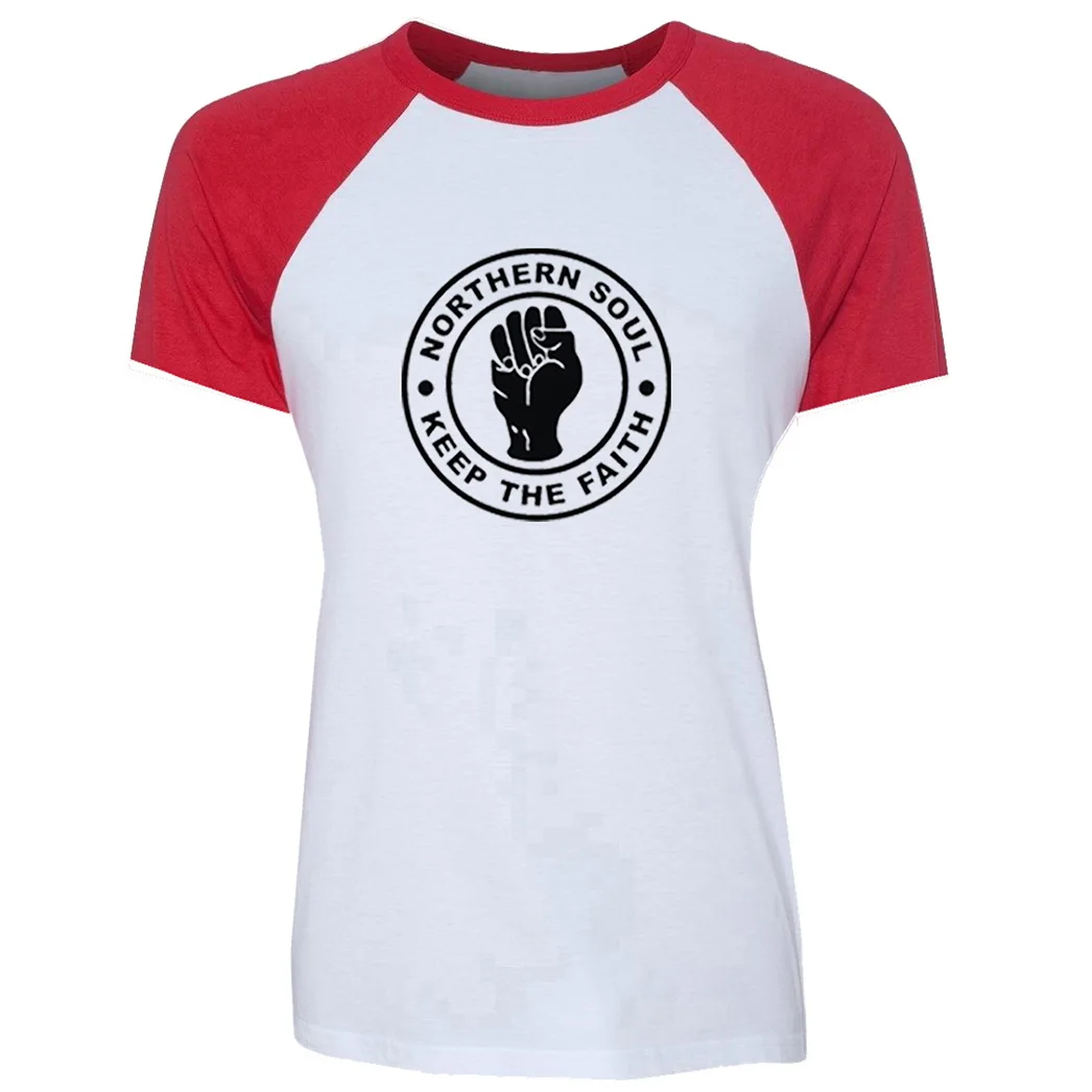 Женская Футболка реглан с надписью KEEP THE FAITH|tee top|t shirt womenshort t |