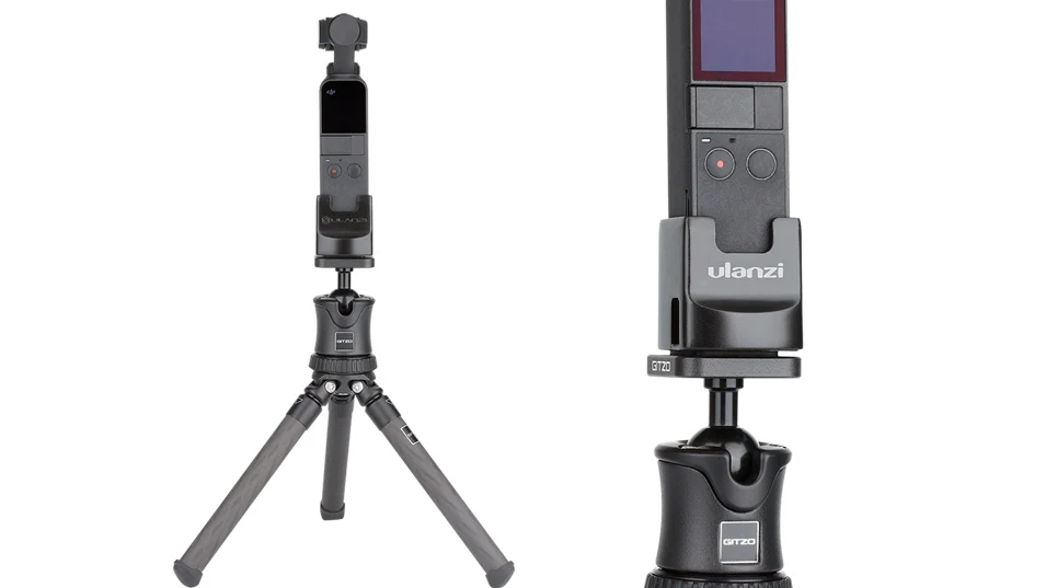 Для DJI Osmo карманные аксессуары ручной Gimbal База w 1/4 винт usb type-C зарядный порт для Ulanzi OP-2 Адаптер штатива
