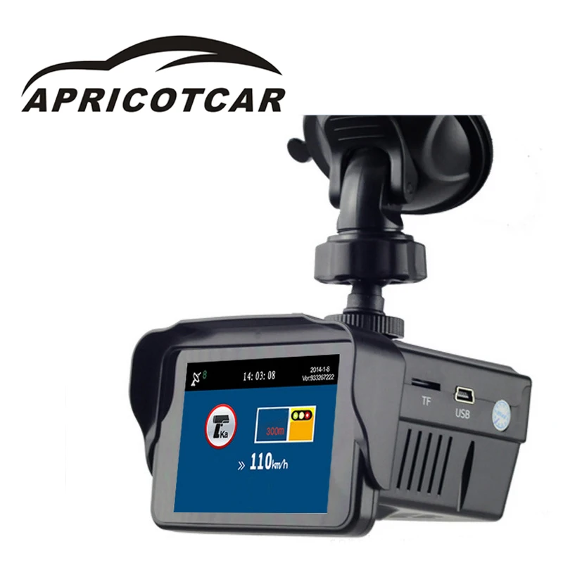 3 в 1 Автомобильный dvr gps 720 P HD Автомобильная камера рекордер лазерный детектор