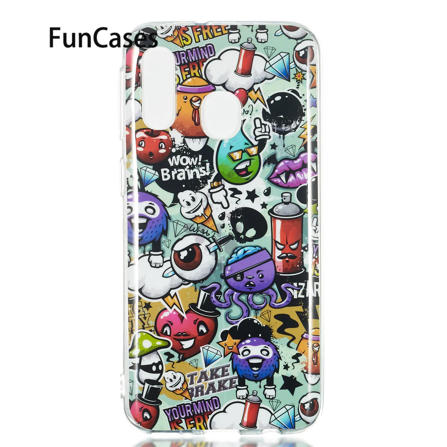 Чехлы для hoesje samsung A9 2018 девочек Мягкий силиконовый чехол СПС Coques Galaxy A40 A50 A6 плюс A7