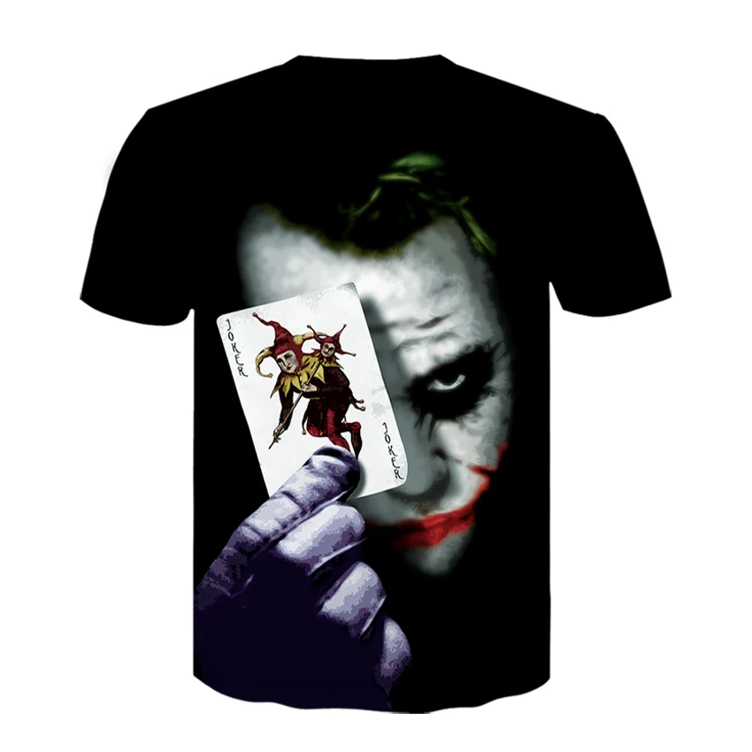 Футболка отряд самоубийц мужская и женская футболка Harley Quinn The Joker Мужская 3D