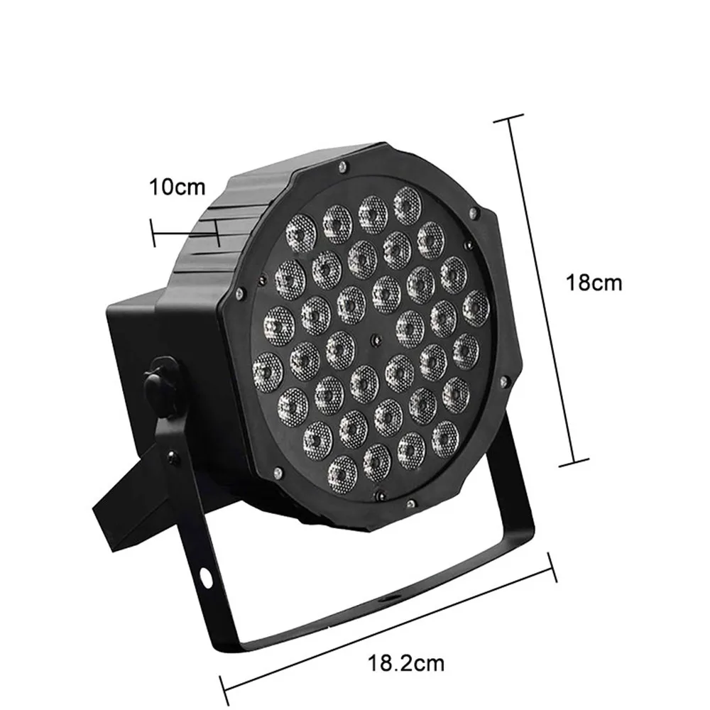 36 светодиодов LED сценический свет RGB Хрустальный Магический шар лампа dmx