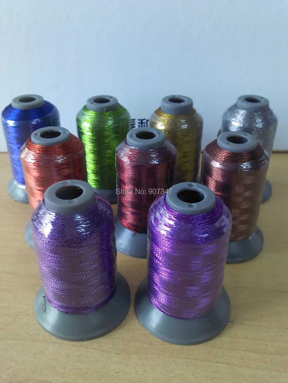 Металлические нити для вышивки 9 цветов на выбор|thread crochet|embroidery clothingembroidery lace |