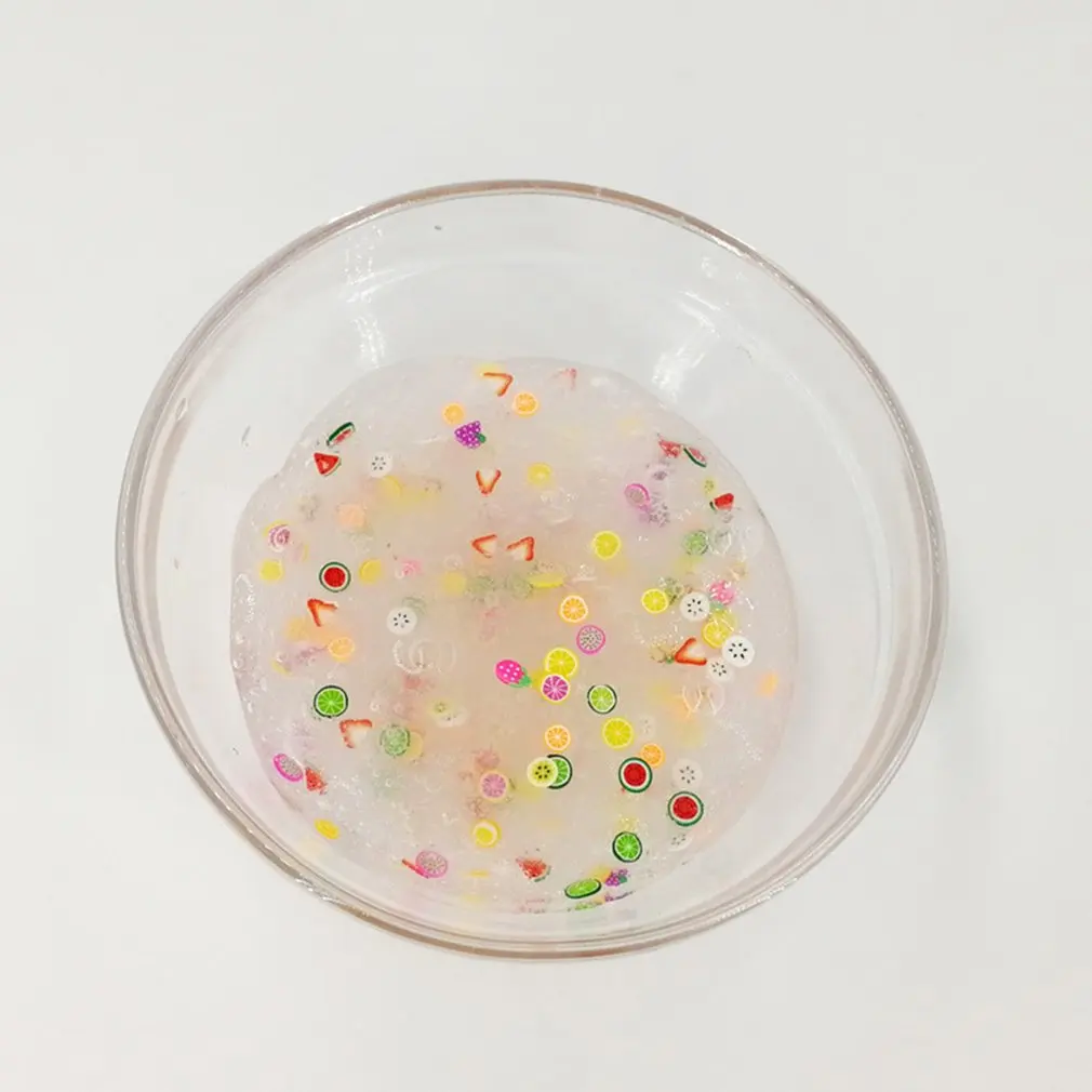 1000 шт./компл. Ассорти Slime ломтики Сделай Сам ремесленные украшения ломтики шлама, принадлежности для мягкая глина