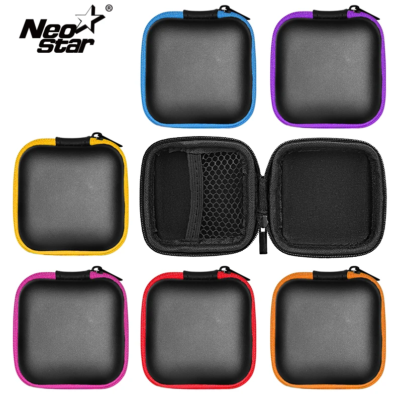 

DATA FROG Portable Case for Headphones Earphone Storage Carrying Bag for SD TF Cards USB Flash Earphone Headphone Accessories