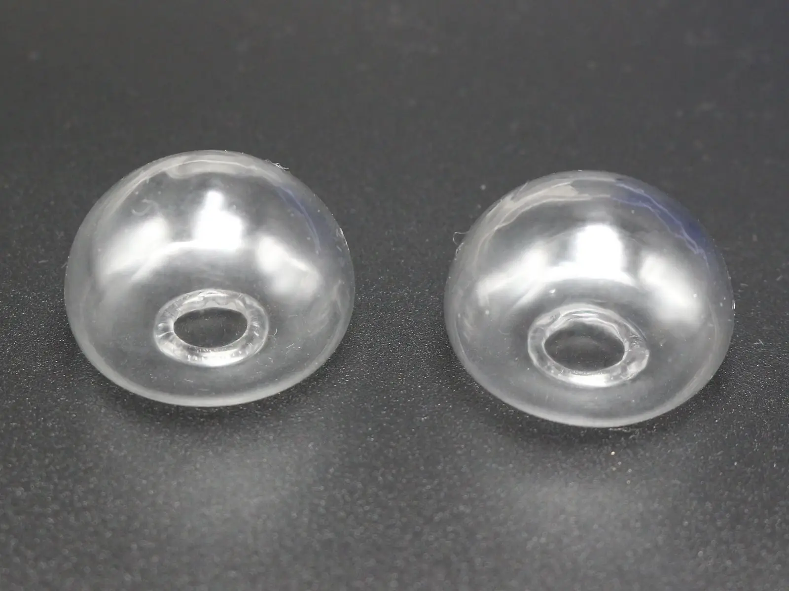 10 Clear Empty Glass Dome Terrarium 1/2 Globe Bottle 28mm Flatback Cabochon | Украшения и аксессуары