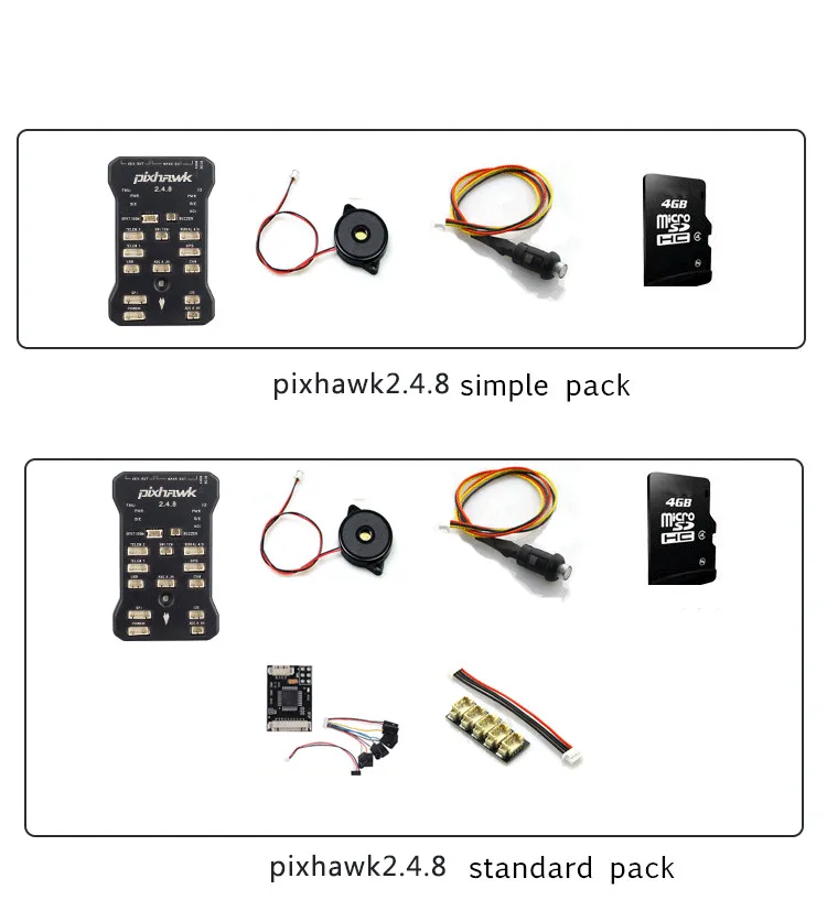 Самодельный Полетный контроллер FPV Для дрона pixhawk 2.4.8 с SD картой и