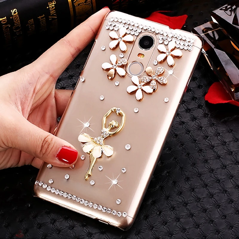 Черный розовый белый модный прозрачный жесткий пластиковый чехол для балетной