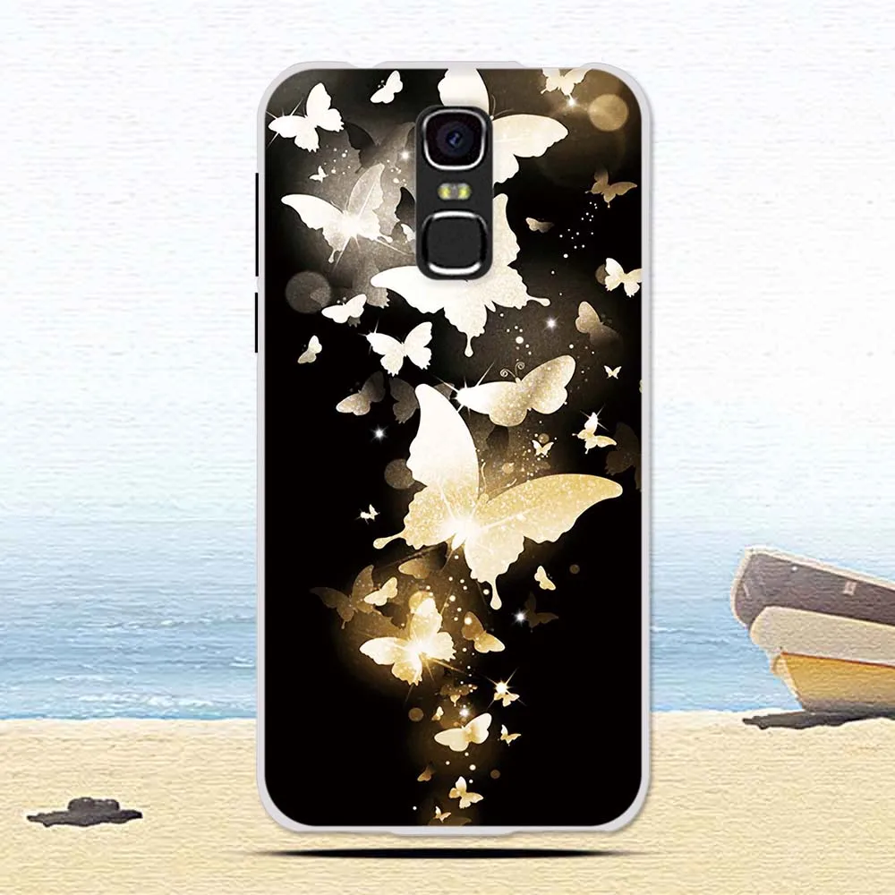 Мягкий силиконовый чехол из ТПУ для BQ Mobile BQS 5520 Mercury задняя крышка с милым рисунком