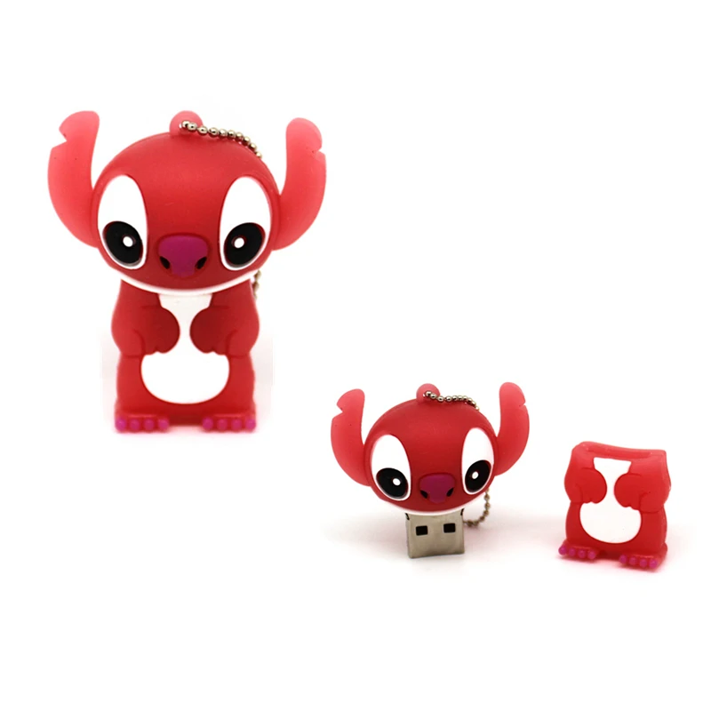Mini Lovely Cartoon Lilo & Stitch USB 2 0 флеш накопители 8 ГБ 4 накопитель 32 Гб карта памяти 16