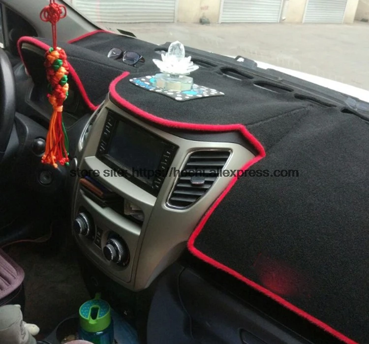 Для Great wall haval M4 12 16 двухслойная панель из силикагеля для приборной панели