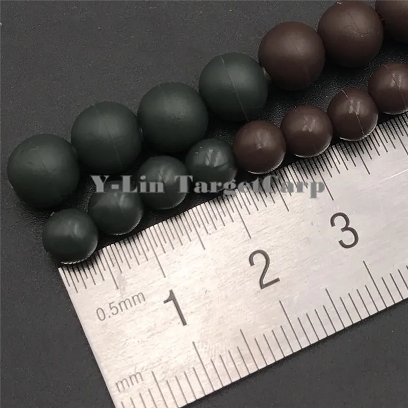 100 шт. для рыбалки на карпа мягким пе бусины быстрая смена буровой установки линии