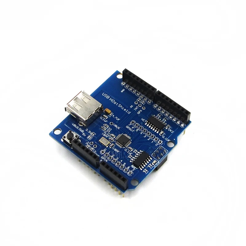 USB хост щит Поддержка Google для Android ADK и UNO MEGA Duemilanove 2560 Arduino | Электронные компоненты