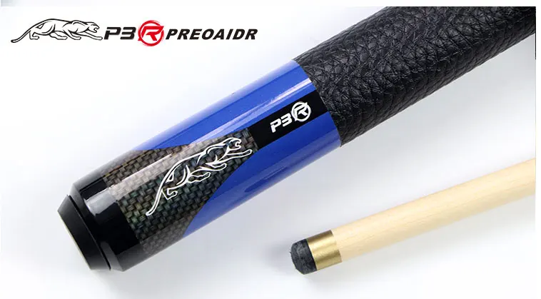 Preoaidr бренд P3R биллиардный кий с чемоданчик для бильярдного кия 10 мм 11,5 мм 13 мм наконечник 4 цвета Китай(материк