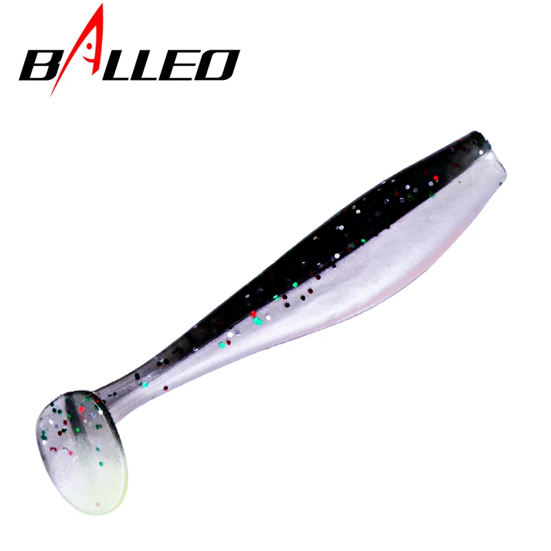 Balleo 10 шт./лот Мягкая приманка 1 2 г/5 см резиновая рыболовная Shad Swimbaits силиконовая
