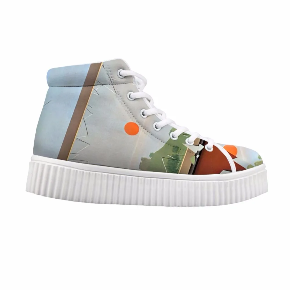 Новое поступление 2021 женские туфли на платформе для женщин стильные шнуровке с