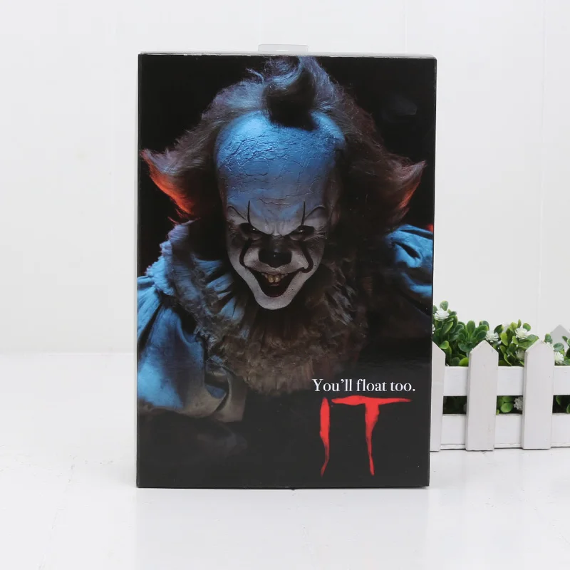 18 см NECA Stephen King's It пеннивайз Джокер клоун ПВХ экшн Фигурки игрушки куклы игрушка